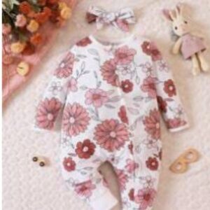 Jumpsuit with matching headband